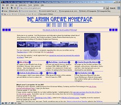 Preview of The Armin Grewe Homepage